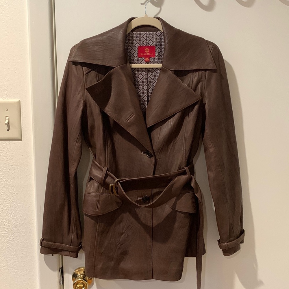Cole Haan Lambskin jacket